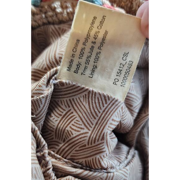 Sakroots woven crochet jute crossbody bag - Picture 9 of 9